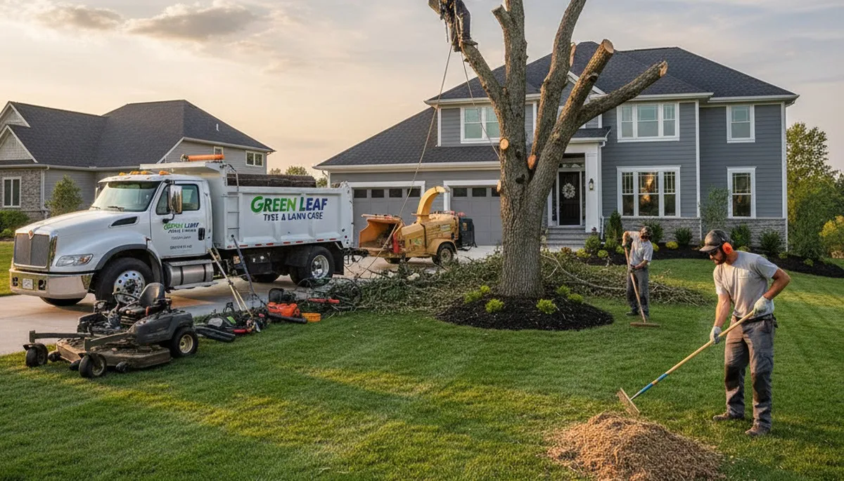 Professional lawn care and tree removal service in Richmond, VA by Chop Chop Tree experts